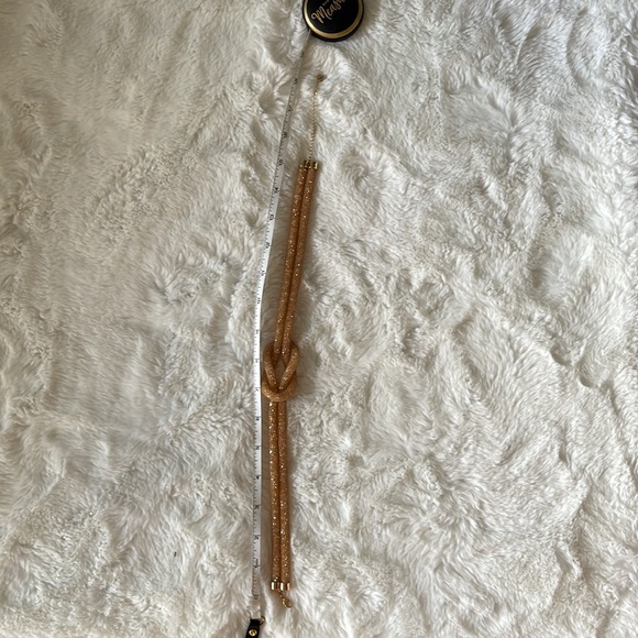 EUC Swarovski thick intertwine crystal cluster necklace - Picture 5 of 6